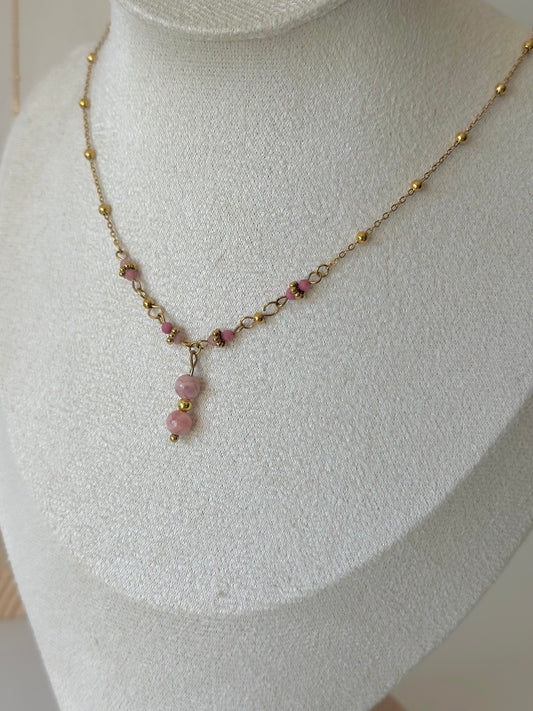 Collier RHODOCHRODITE