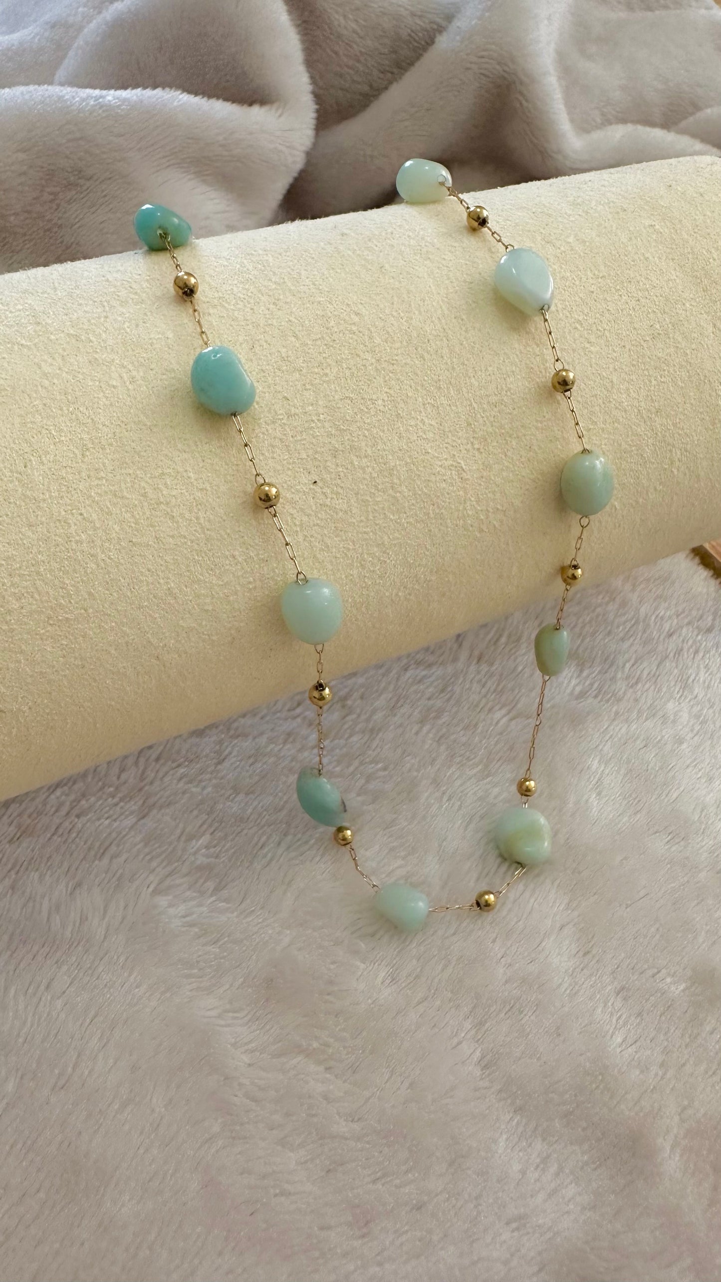 Collier aigue marine SOLÉA