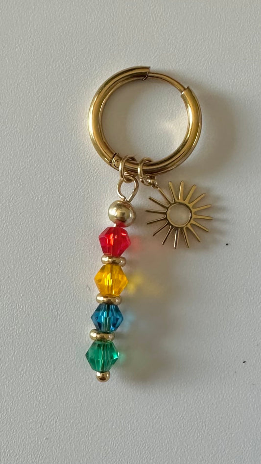 Boucles d’oreilles MULTICOLORE