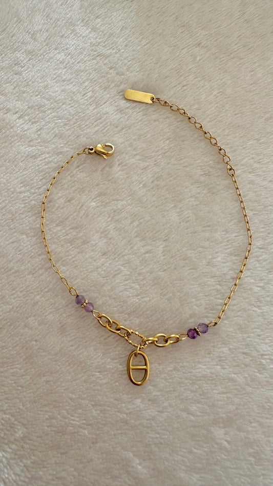 Bracelet améthyste RYMA
