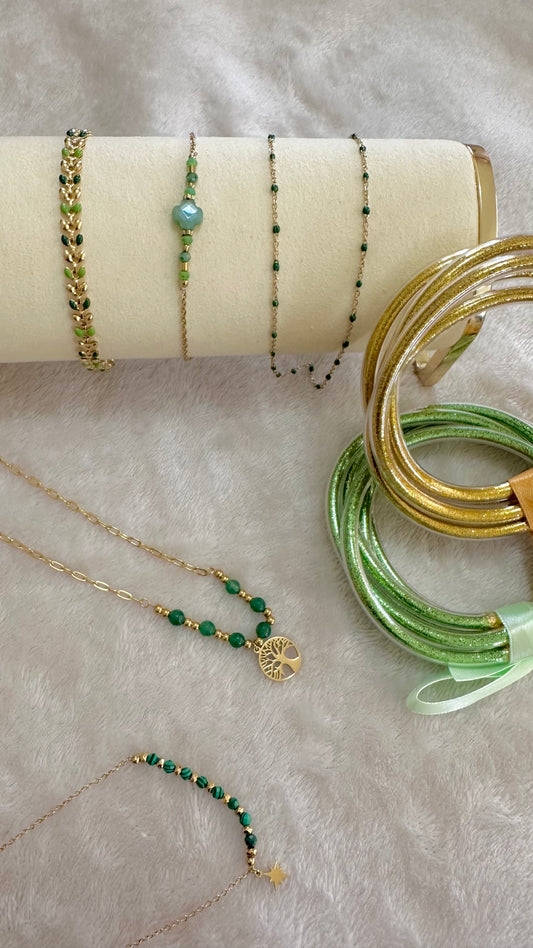 Collier perlé RACYNA