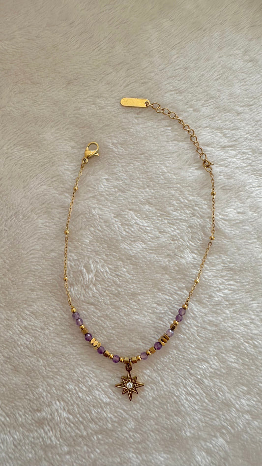 Bracelet améthyste IZAALY
