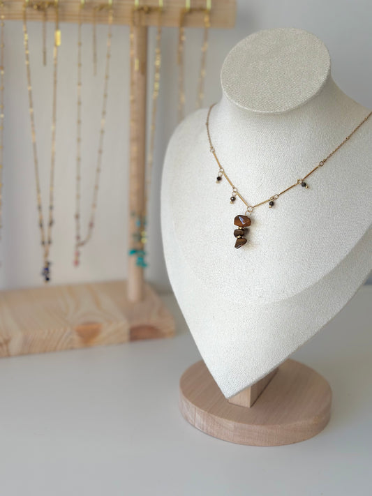 Collier ŒIL DU TIGRE