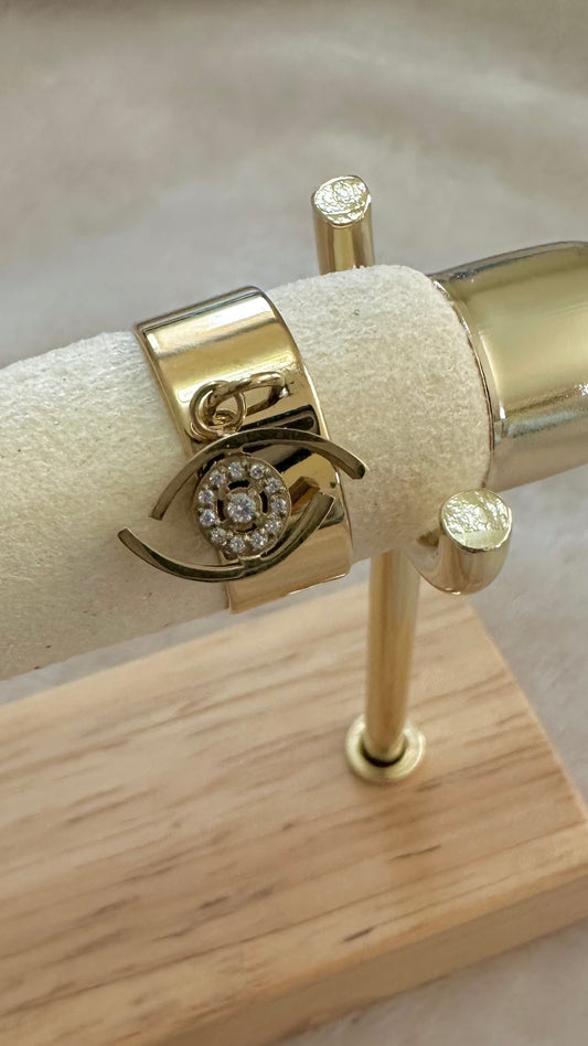 Bague breloque ŒIL
