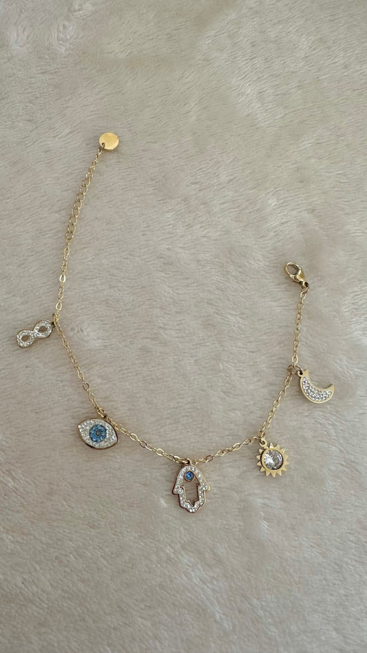 Bracelet breloque AMALYA