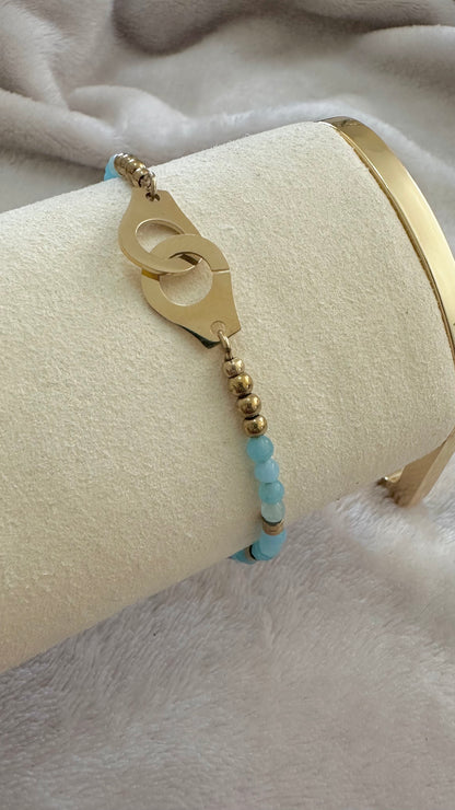 Bracelet perlé MENOTTES